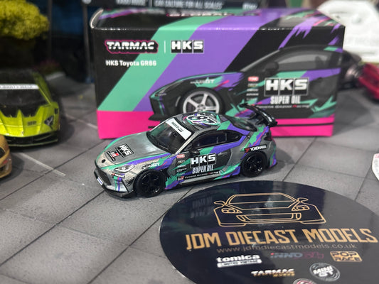 [Chase] Tarmac Works Global 64 HKS Toyota GR86 Black T64G-038-BK