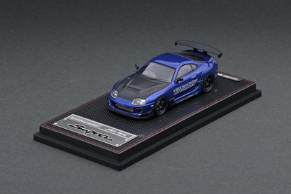 Ignition Models Toyota Supra JZA80 RZ Blue Metallic GReddy Ver. IG2239