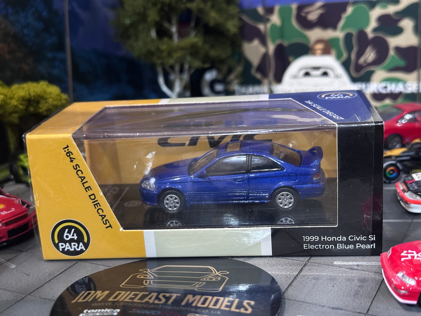 Para64 1999 Honda Civic Si Electron Blue Pearl