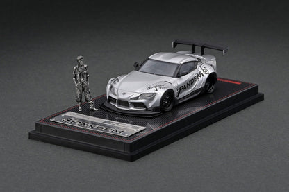 Ignition Model PANDEM Supra (A90) Silver With Mr. Miura IG2338