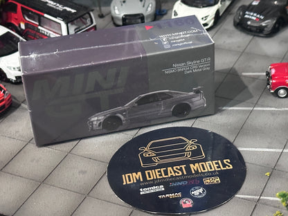 Mini GT Nissan Skyline GT-R NISMO BCNR34 CRS Version Dark Metal Grey  MGT01160
