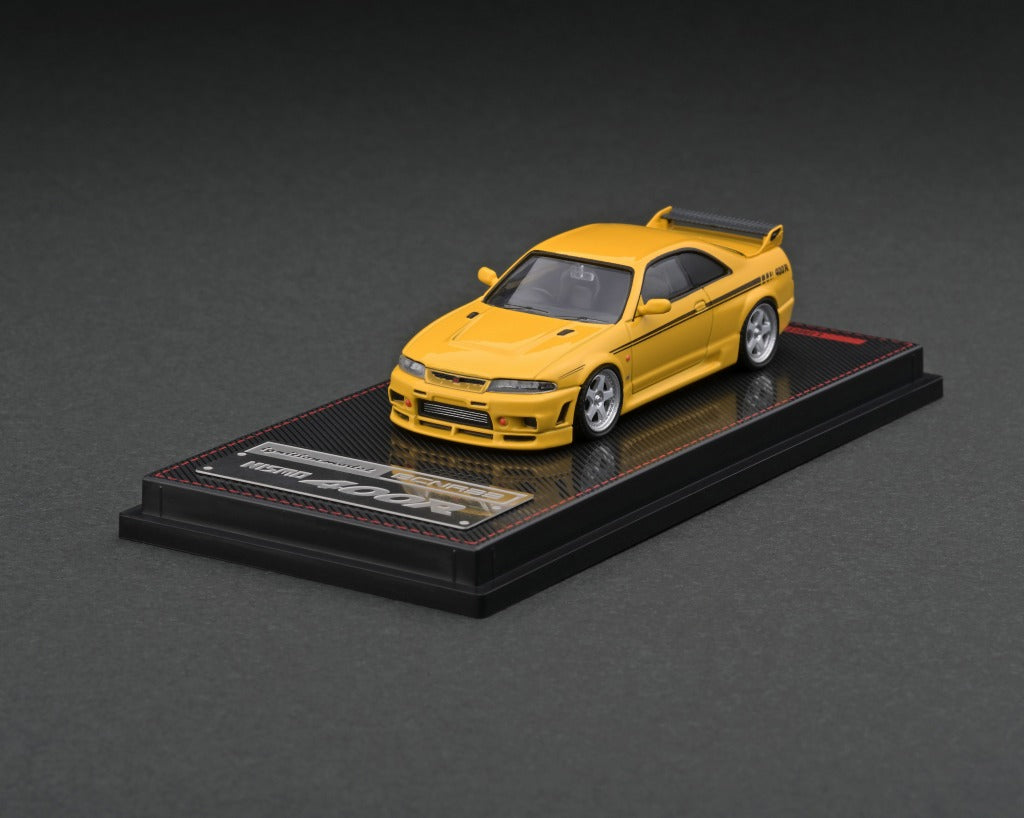 Ignition Model Nissan Skyline Nismo R33 GT-R 400R Yellow IG2502