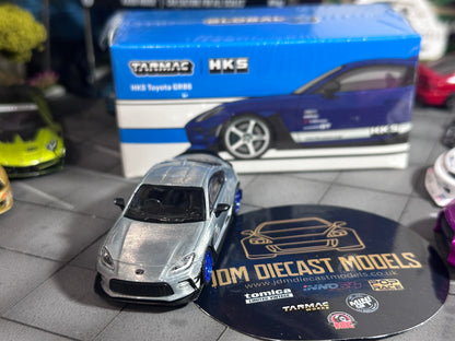 [Chase] Tarmac Works HKS Toyota GR86 (Blue Metallic) T64G-038-BL