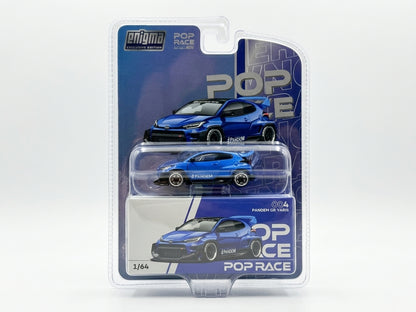 PopRace * Enigma Pandem GR YARIS Metallic Blue PRE004