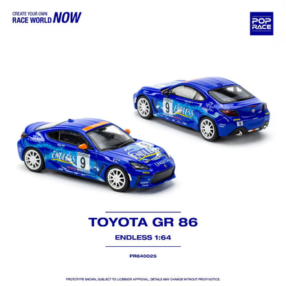 PopRace Toyota GR86 Endless PR640025
