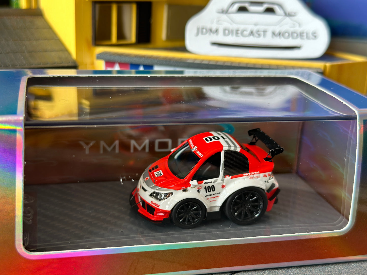 YM x ERA Q Honda FD2 Q scale Resin 199pcs