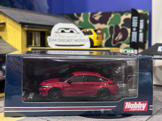 Hobby Japan Honda Civic Type R FL5 with Engine Display Model Flame Red HJ641063R