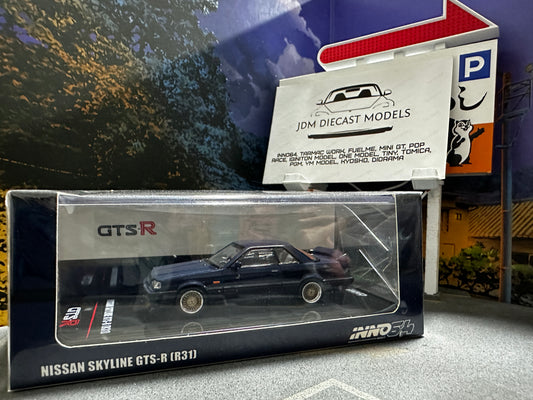 Inno64 Nissan Skyline GTS-R R31 Dark Blue IN64-R31-DB