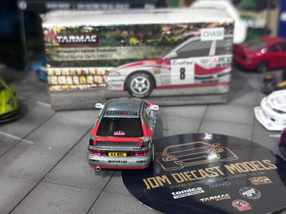 [Chase] Tarmac Works Mitsubishi Lancer Evolution - Rallye Monte-Carlo 1993, K. Eriksson / S. Parmander T64G-048-93MCR08