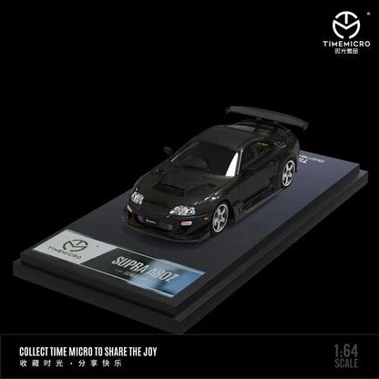 TimeMicro 1/64 Toyota Supra A80Z Black
