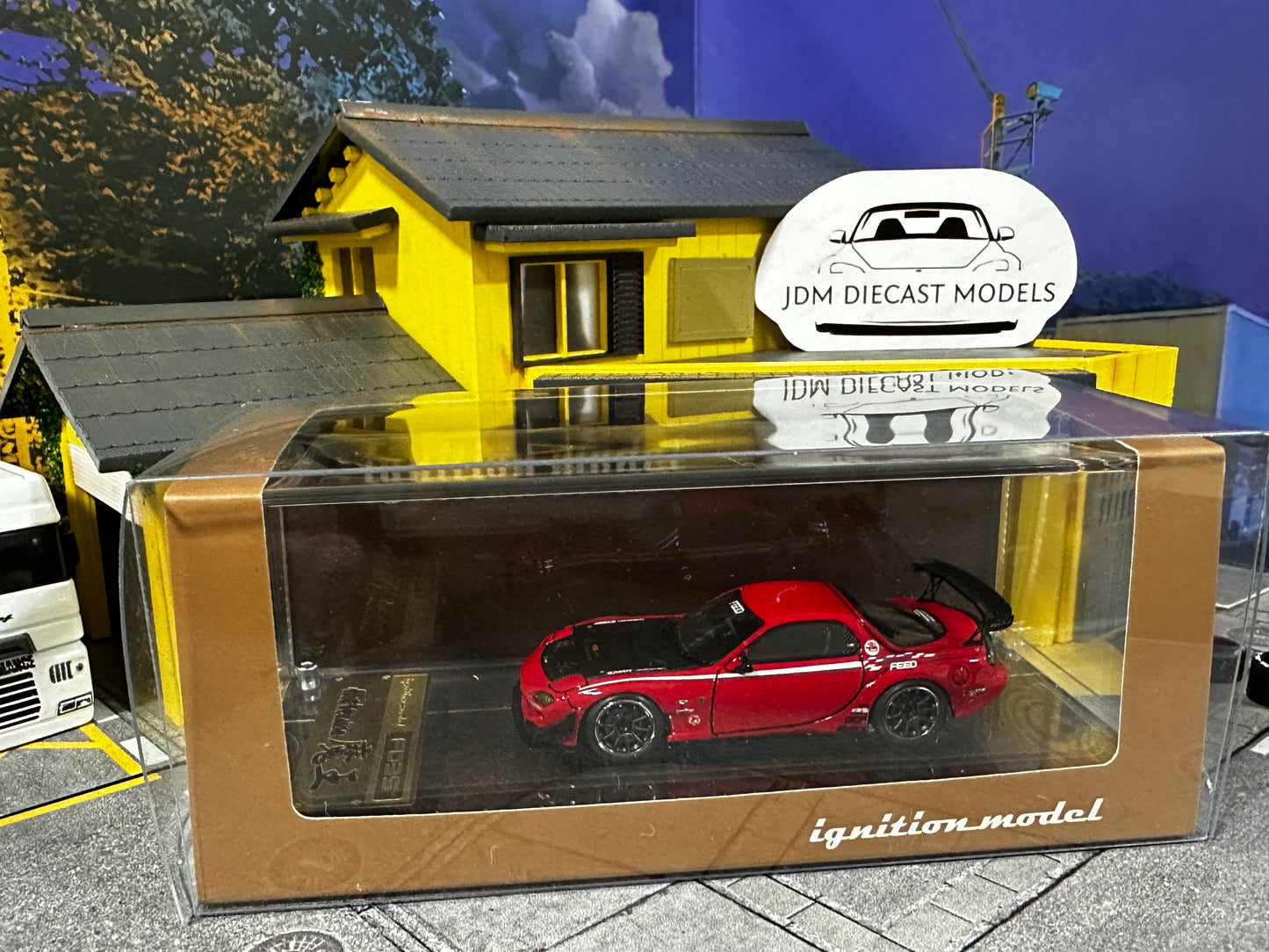 Ignition Models FEED RX-7 (FD3S) 魔王 Red IG2725