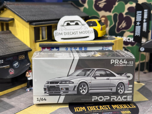 Poprace 1/64 Nissan Skyline GT-R Nismo 400R White