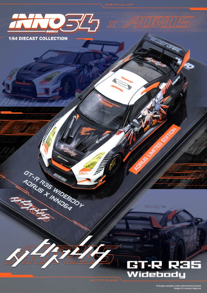 Inno64 Nissan GT-R R35 Widebody AORUS IN64-R35LB-AORUS