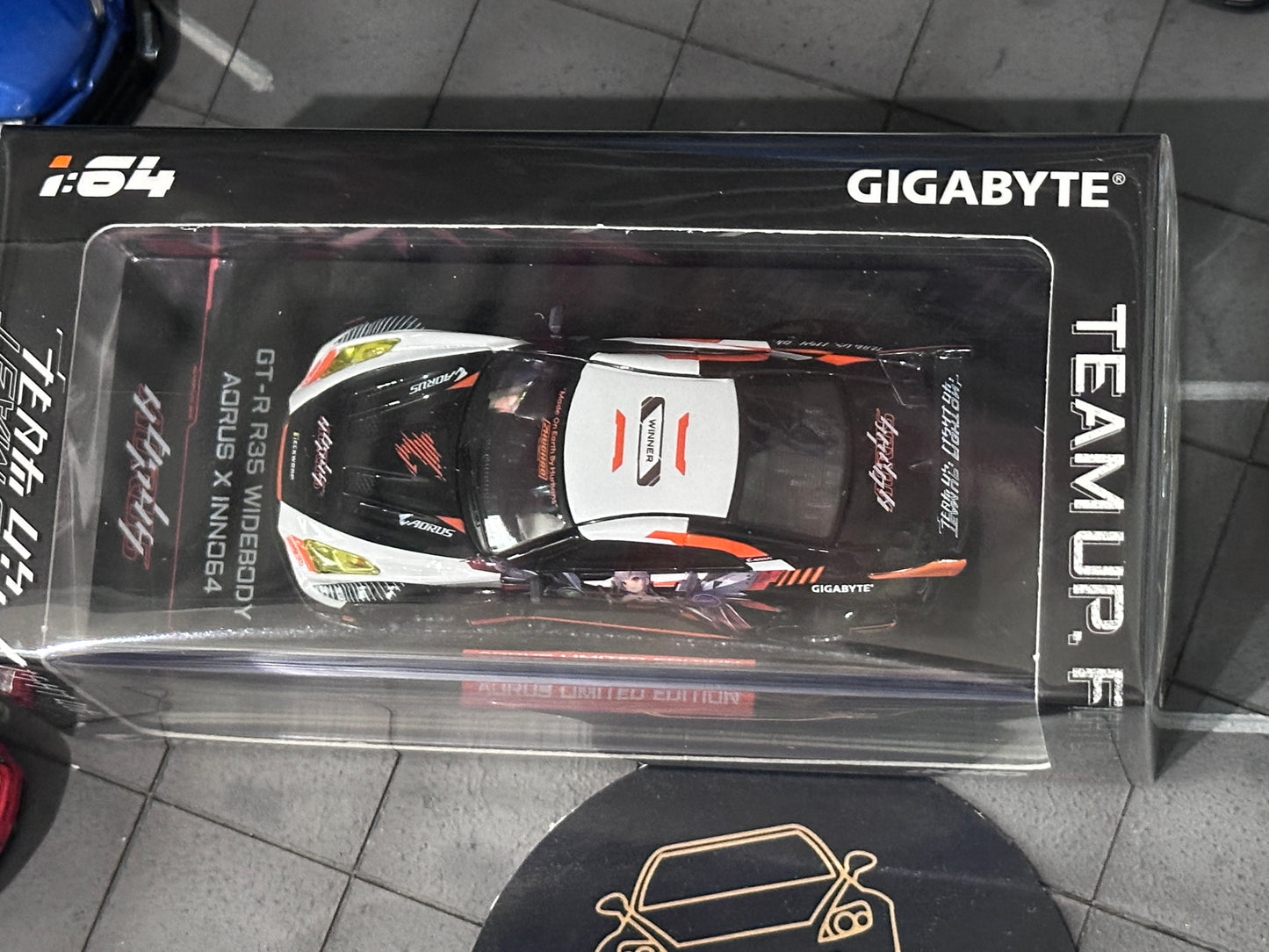 Inno64 Nissan GT-R R35 Widebody AORUS IN64-R35LB-AORUS