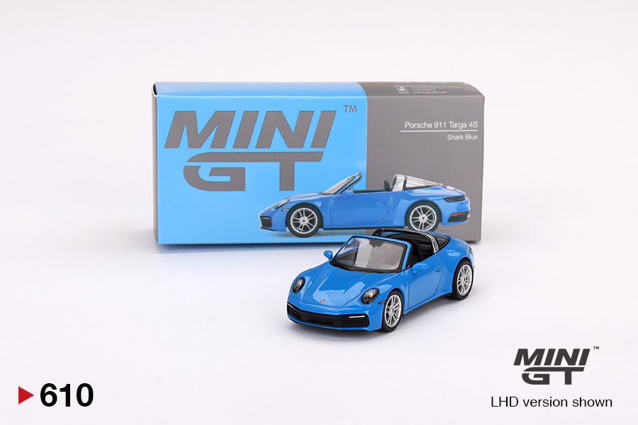 Mini GT Porsche 911 Targa 4S Shark Blue