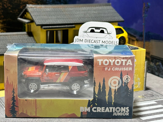 BM Creations Toyota FJ Cruiser Orange w/sticker Acc Pack 64B0202