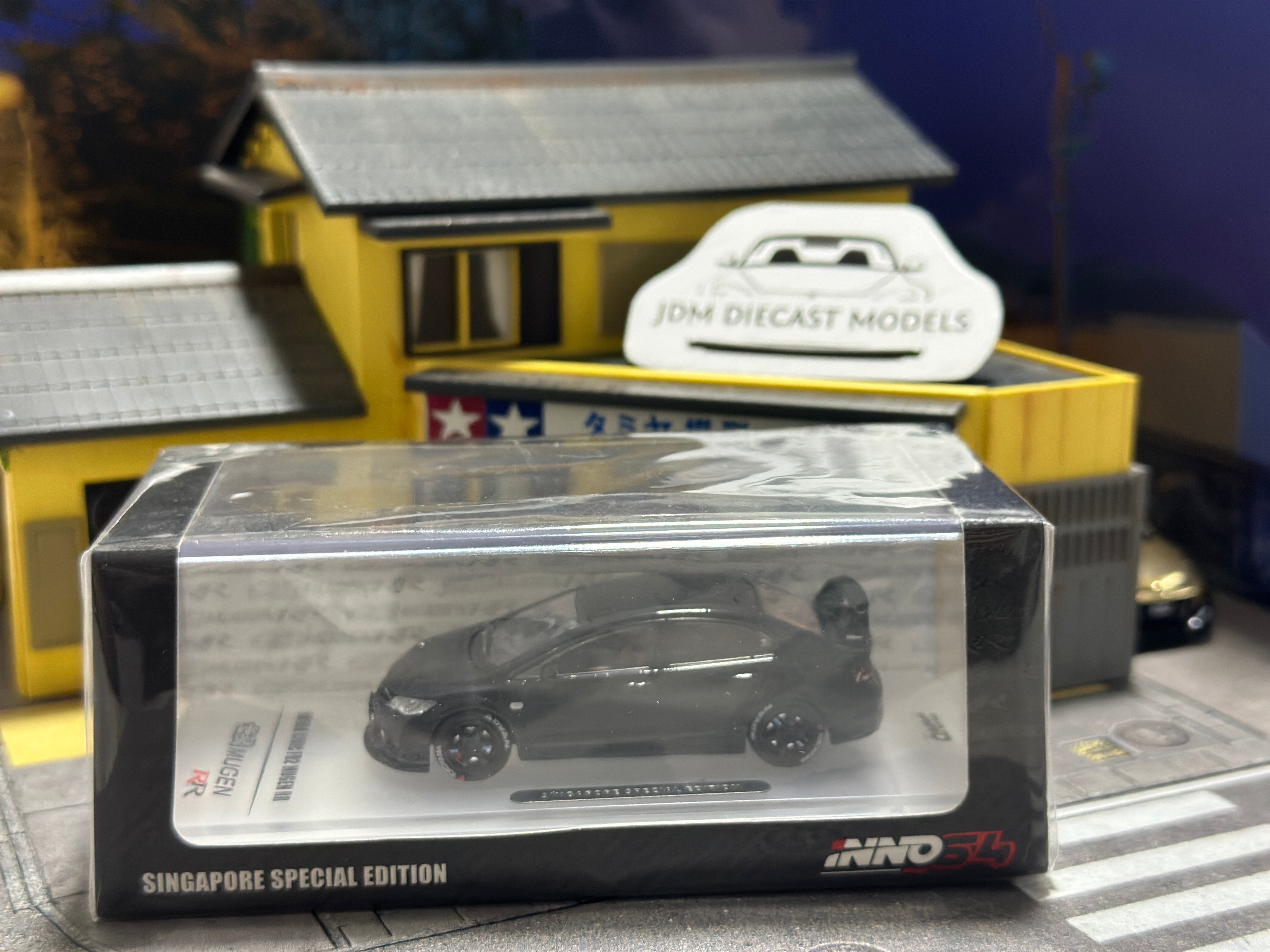 INNO64 1/64 HONDA シビック FD2 無限 RR レッド - ミニカー専門