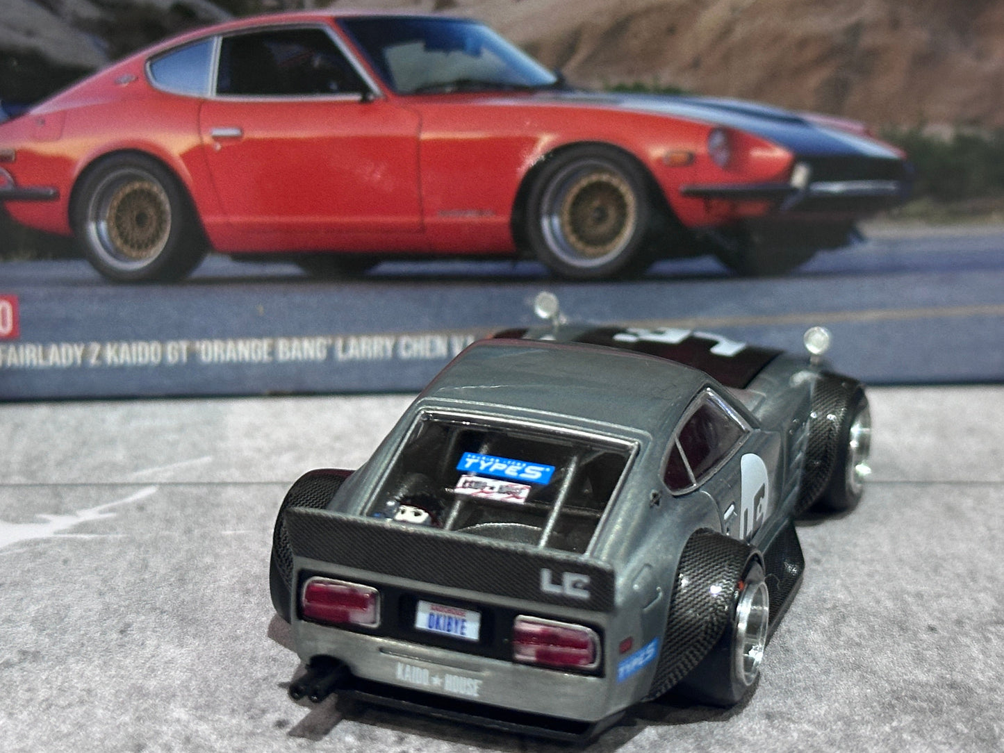 [Chase] Kaido House Nissan Fairlady Z Kaido GT Orange Bang Larry Chen V1 KHMG100