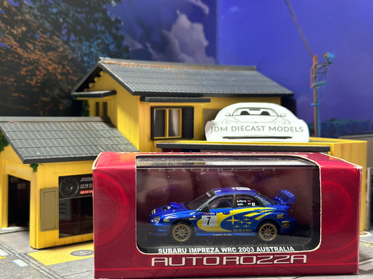 AUTO ROZZA Subaru Impreza WRC 2003 Australia #7 Solberg