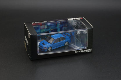 BM Creations Mitsubishi Lancer Evolution VII Blue 64B0088