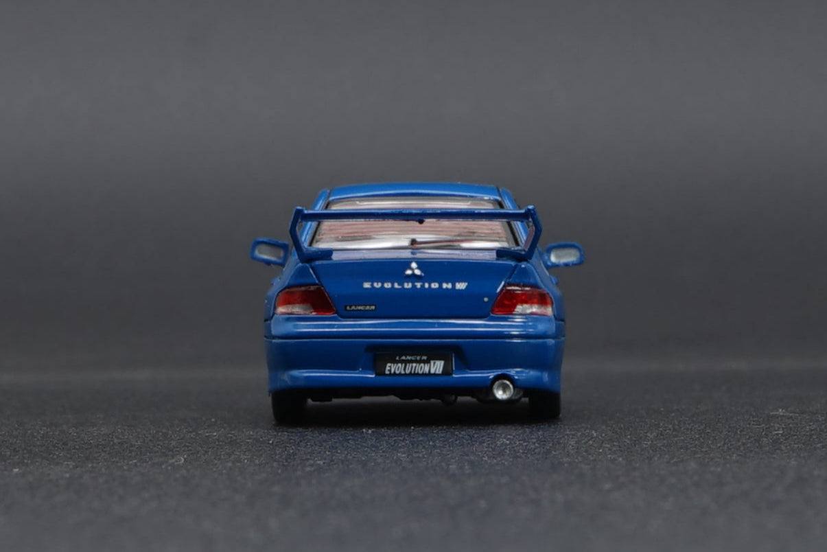 BM Creations Mitsubishi Lancer Evolution VII Blue 64B0088