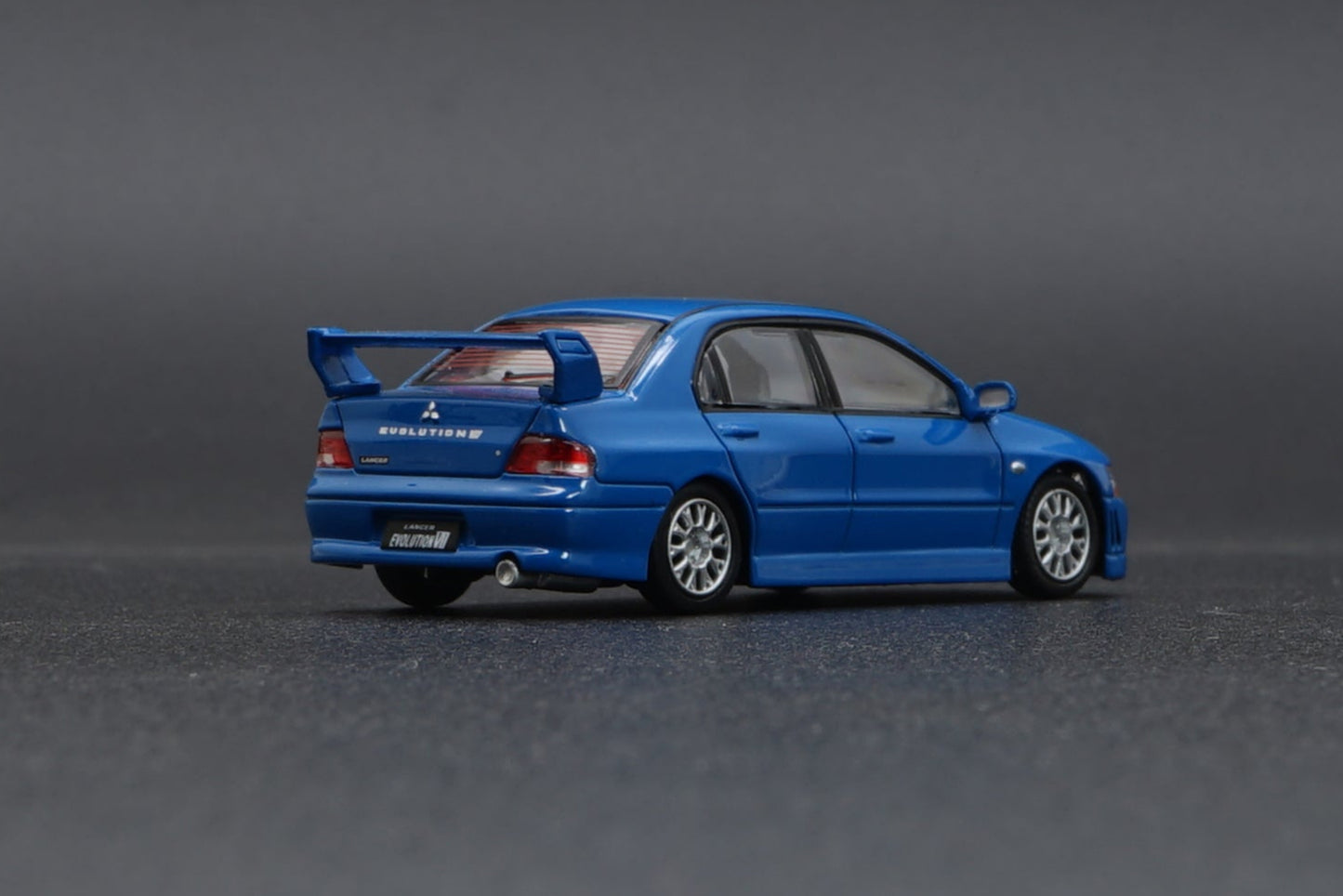 BM Creations Mitsubishi Lancer Evolution VII Blue 64B0088