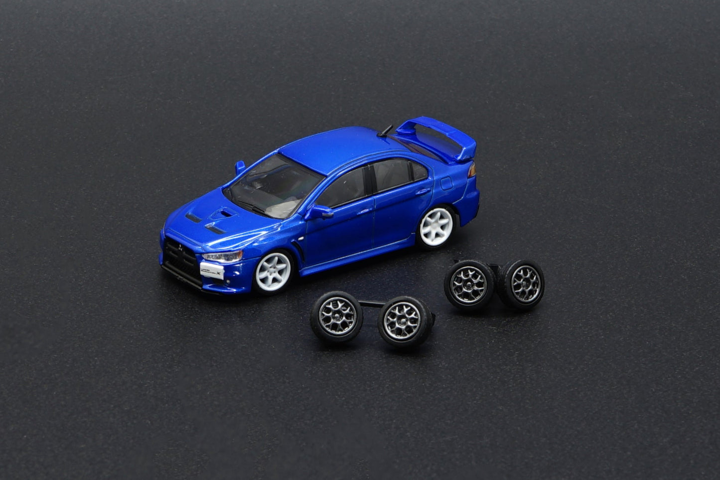 BM Creations Mitsubishi Lancer Evolution X Blue 64B0114