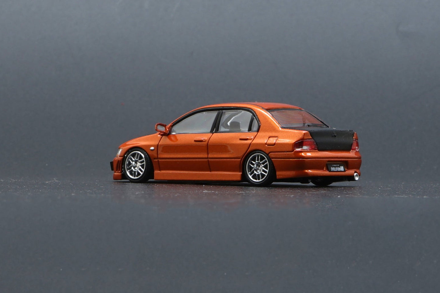 BM Creations Mitsubishi Lancer Evolution VII Custom Orange Limited 64B0130