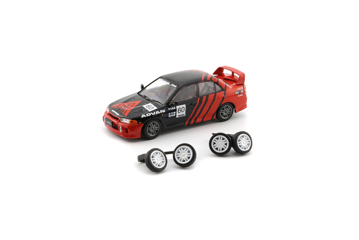 BM Creations Mitsubishi Lancer Evolution IV Advan 64B0264 2016pcs Limited Edition