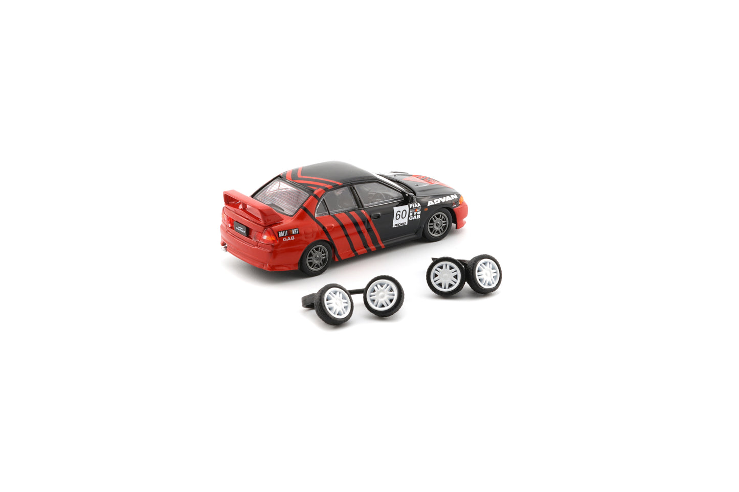 BM Creations Mitsubishi Lancer Evolution IV Advan 64B0264 2016pcs Limited Edition