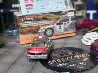 [Chase] Tarmac Works Mitsubishi Lancer Evolution III - Hong Kong-Beijing Rally 1995 Winner, K. Eriksson / S. Parmander T64G-050-95HKBR02