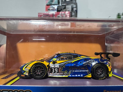 Tarmac Works Ferrari 488 GT3 Blancpain GT Series 2018 Bhirombhakdi Van Dam Special Edition