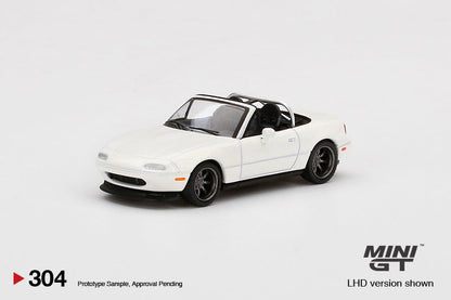 Mini GT Mazda Miata MX-5 (NA) Tuned Version (Classic White) MGT00304