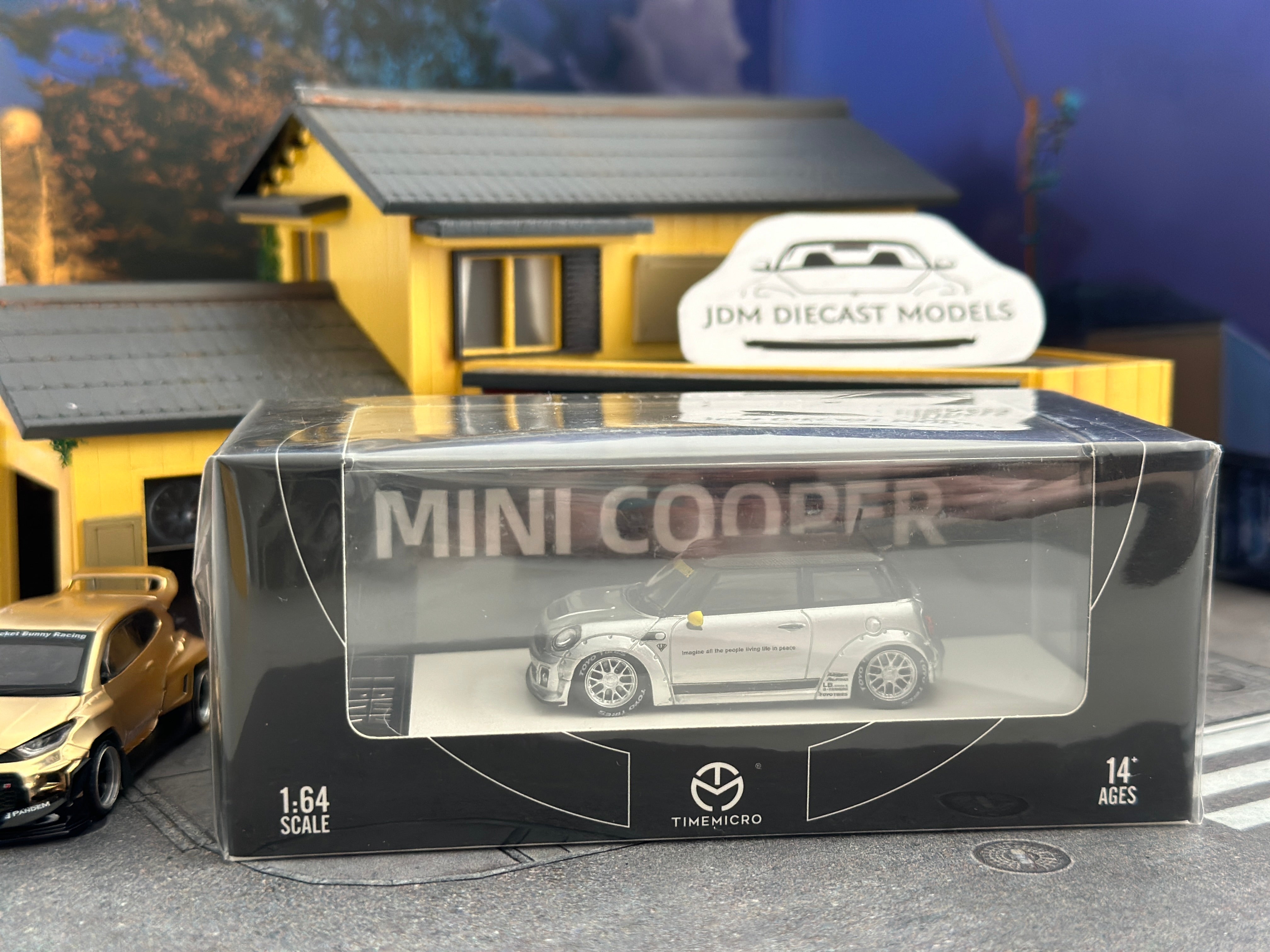 TIMEMICRO LBWK Mini Cooper Silver – JDM Diecast Models