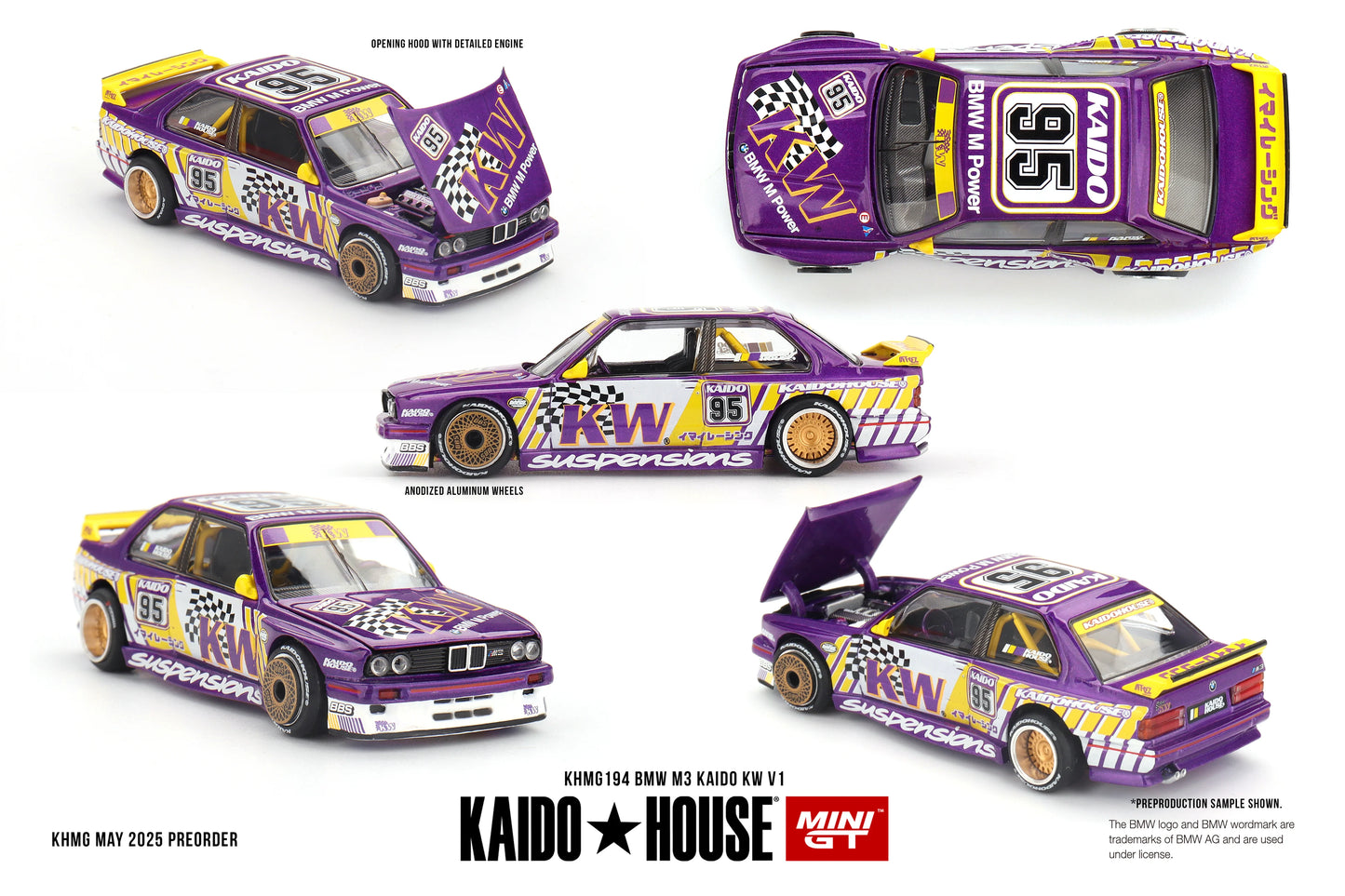 Kaido House BMW M3 Kaido KW V1 KHMG194