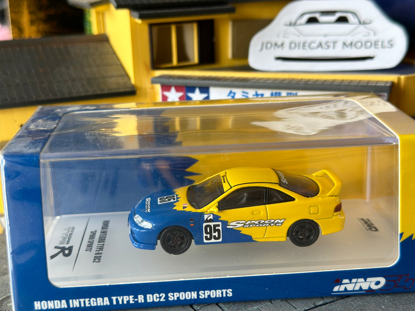 Inno64 Honda Integra Type-R DC2 #95 Spoon Sports Livery Version