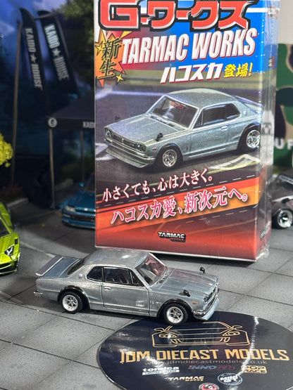 [Chase] Tarmac Works Nissan Skyline 2000 GT-R (KPGC10) - Tokyo Auto Salon 2024 Special Edition (Silver) T64G-043-SL2
