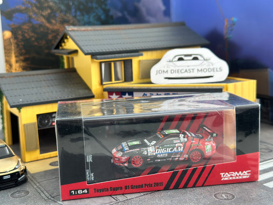 Tarmac Works Toyota Supra D1 Grand Prix 2011 Max Orido T64-011-ADV