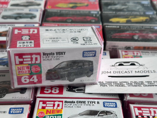 Takara Tomy Tomica No. 64 Toyota VOXY Blue 2023 First Release