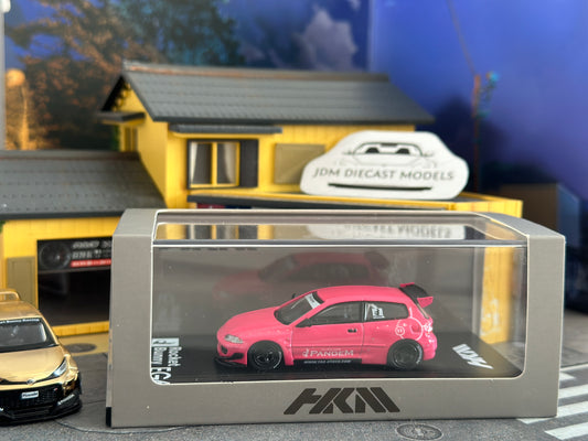 HKM Rocket Bunny Honda Civic (EG6) Pink