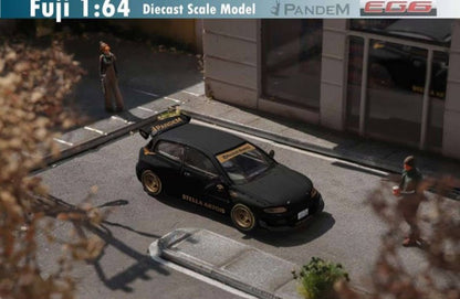 Fuji Pandem Civic EG6 Mk5 Rocket Bunny Black Stella Artois