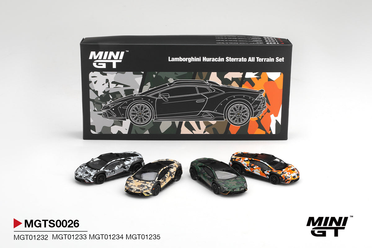 Mini GT Lamborghini Huracan Stellato All-Terrain Set MGTS0026
