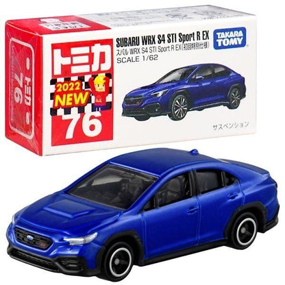 Takara Tomy Tomica No. 76 Subaru WRX S4 STI Sport R EX Special First Edition 2022 First Release