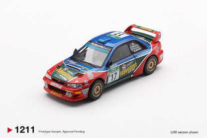 MiniGT Subaru Impreza WRC98 #17 2000 Rally New Zealand MGT01211