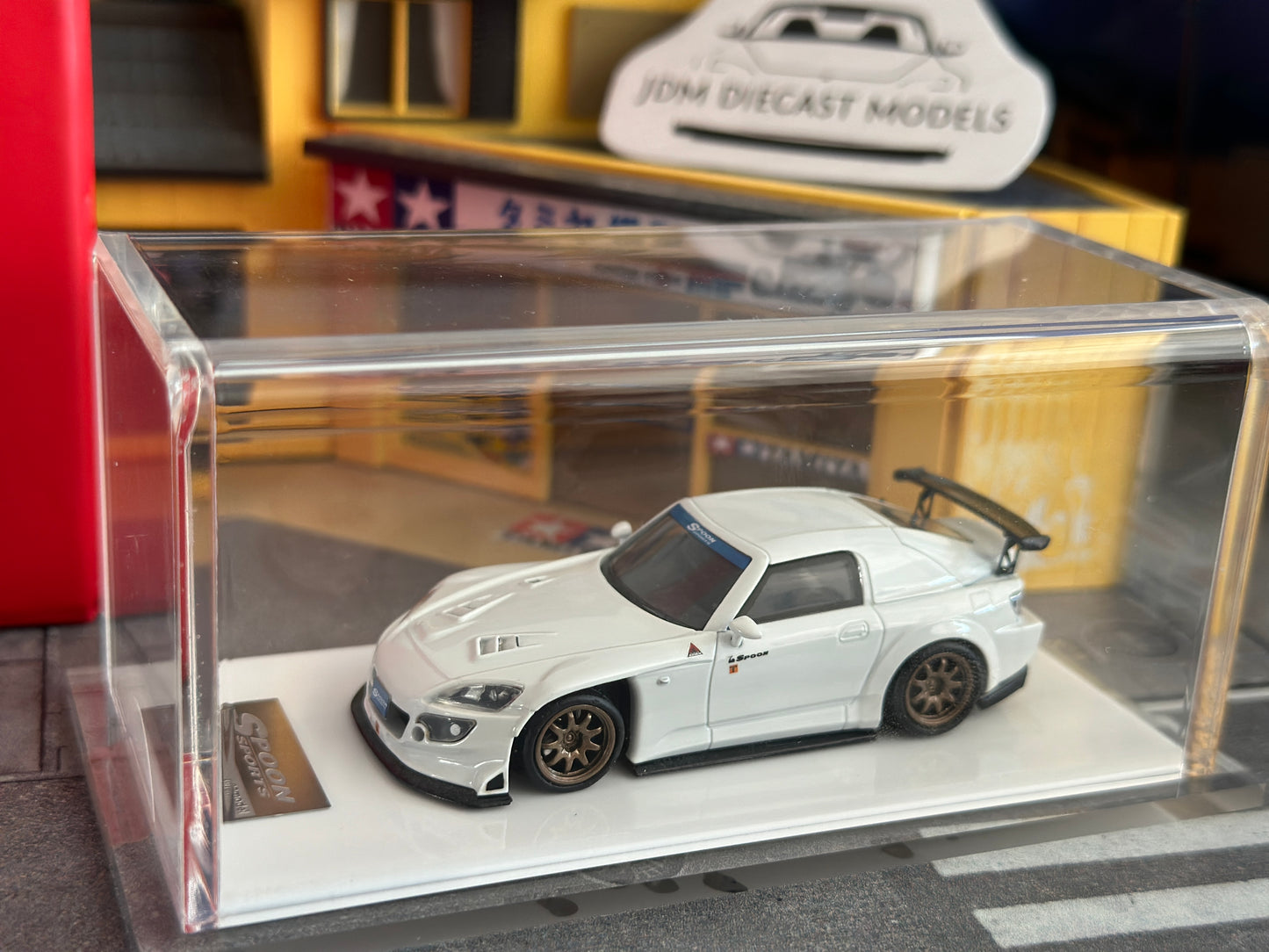 ONE MODEL Honda S2000 Spoon White Resin