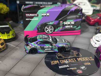[Chase] Tarmac Works Global 64 HKS Toyota GR86 Black T64G-038-BK