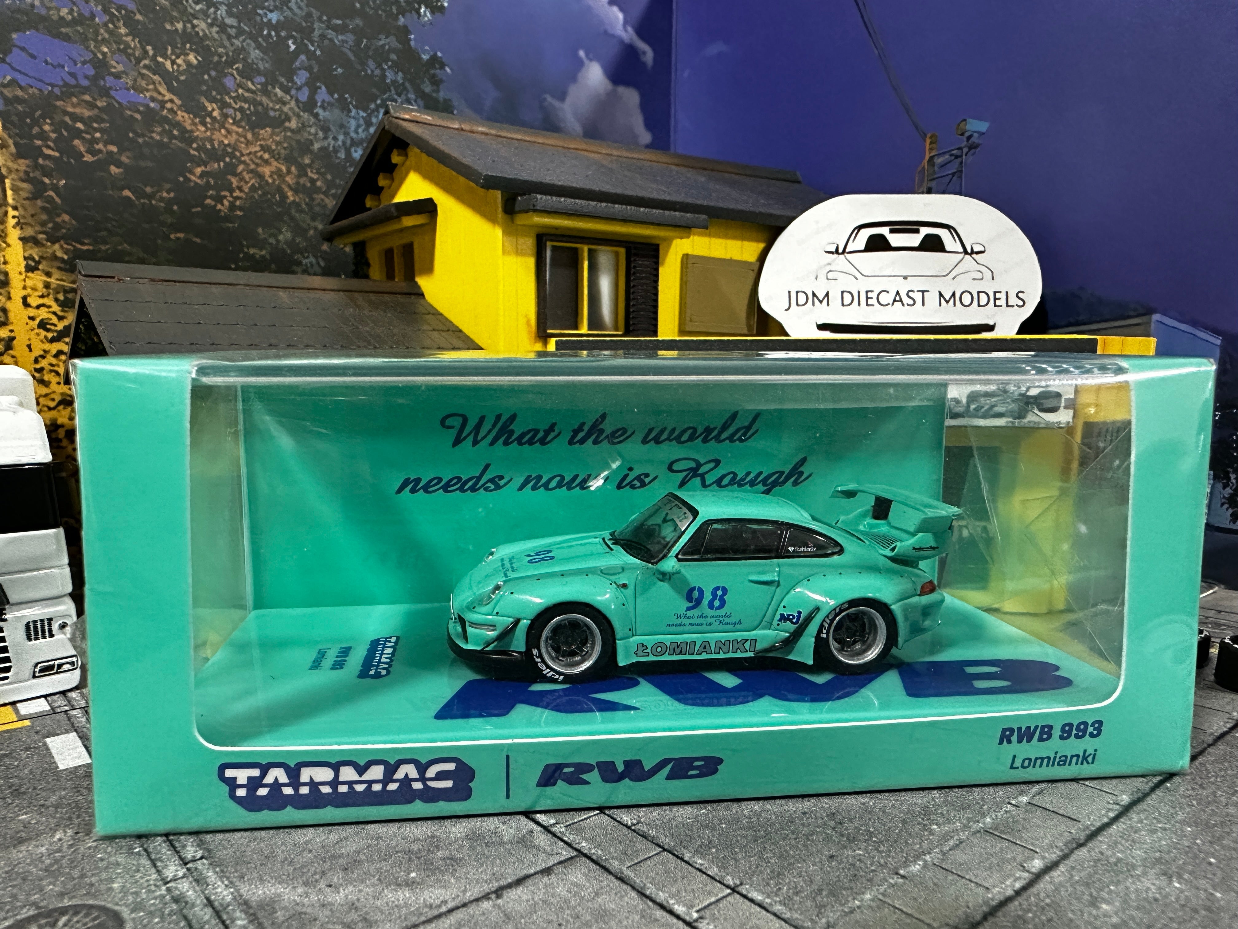 Tarmac Works Porsche RWB 993 Lomianki T64-017-LO – JDM Diecast Models