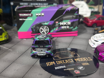 [Chase] Tarmac Works Global 64 HKS Toyota GR86 Black T64G-038-BK
