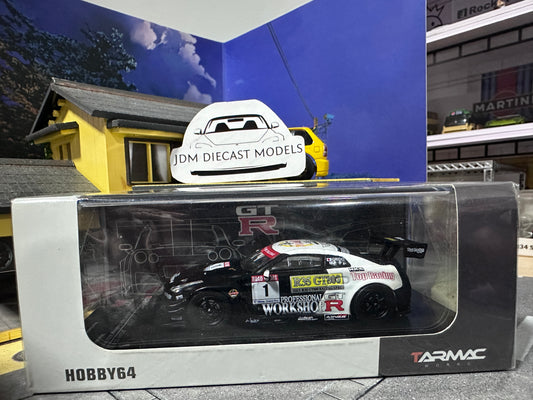 Tarmac Works 1/64 Nissan R35 Macau Road Sport Challenge 2010 Winner Manabu Orido