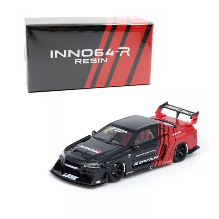 INNO64 1/64 Nissan Skyline "LBWK "(ER34) Super Silhouette Advan Livery